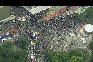 Près de 5000 jeunes se sont rassemblés à Union Square vendredi (archives).